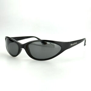 Vintage Bolle Sunglasses mod. Mamba Black Polarized Made in France SCRATCHED